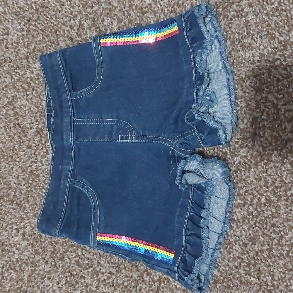 Dark Blue 365 Kids Jean Shorts